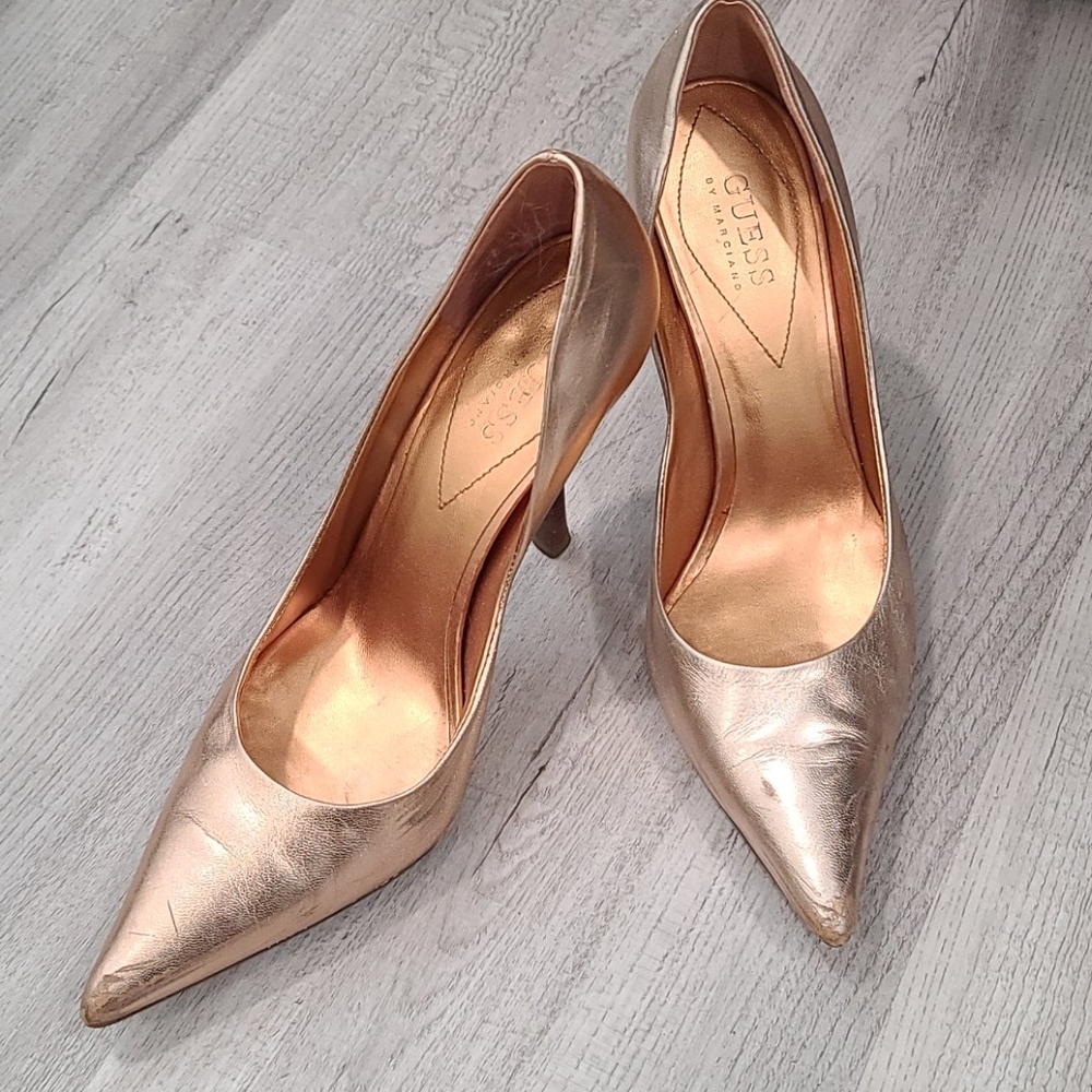 Rose Gold Pumps